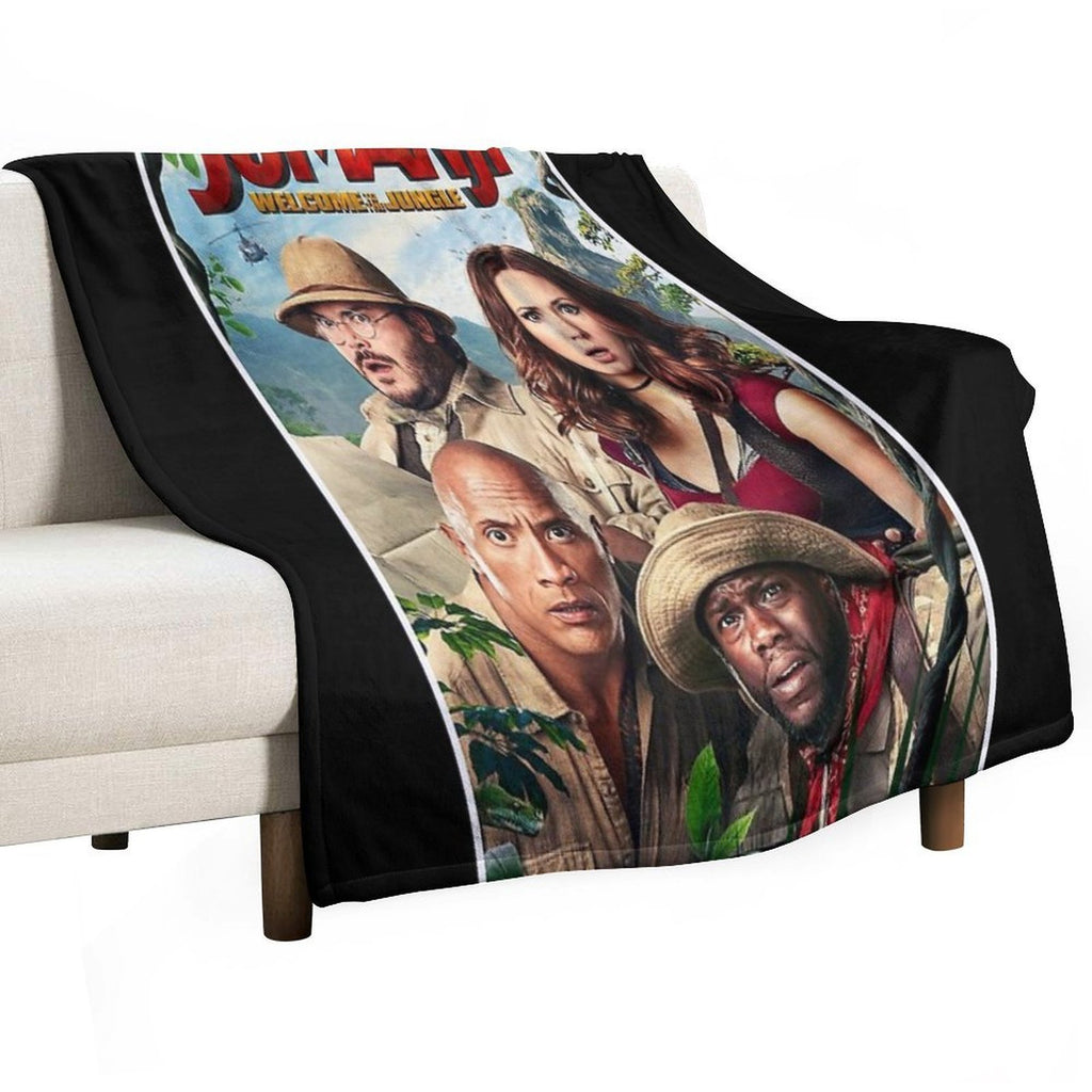 Jumanji Easy Care Throw Blanket
