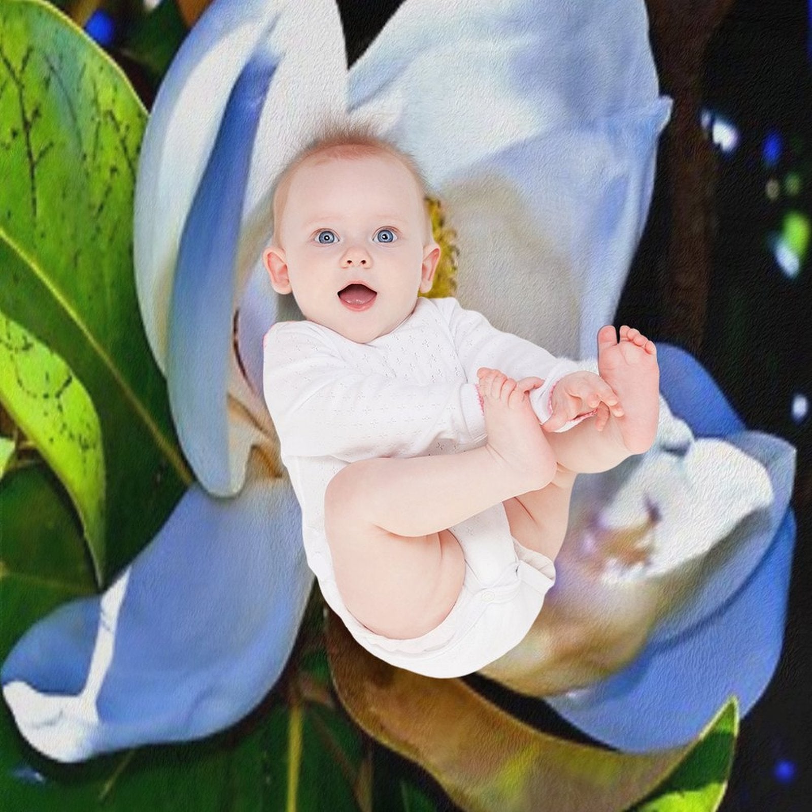Magnolia Eco-conscious Throw Blanket