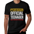13 Birthday Officialnager Boy 13yr Math 13th Birthday  Easy-care T-Shirt