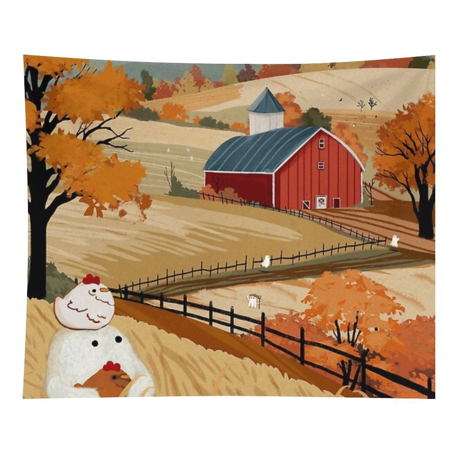 Harvest Home 3 Tapestry