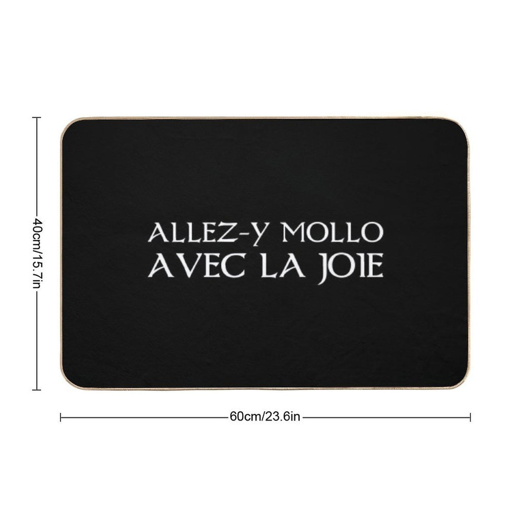 Kaamelott - Take It Easy with Joy  Long-Lasting Bath Mat