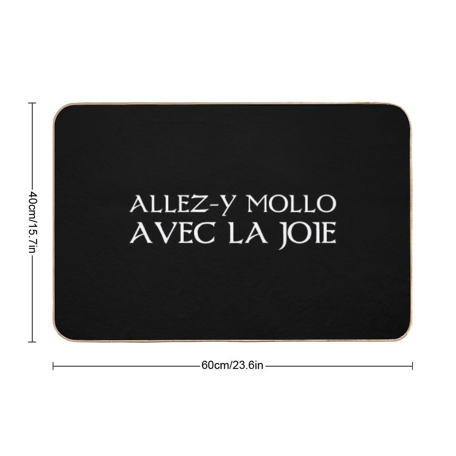 Kaamelott - Take It Easy with Joy  Long-Lasting Bath Mat