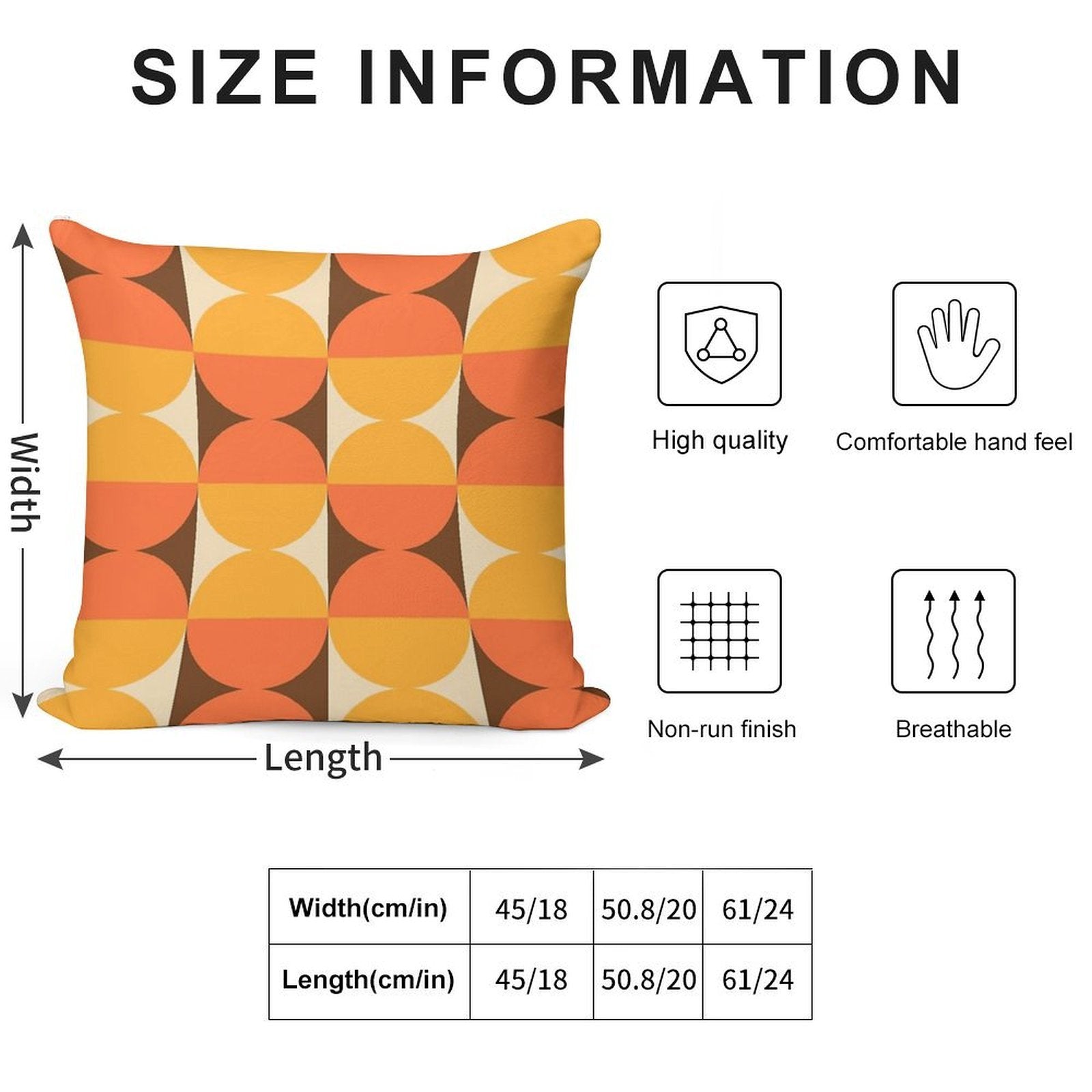 Mid Century Modern Geometric Abstract Pattern 727 Soft Bedroom Essential Throw Pillow