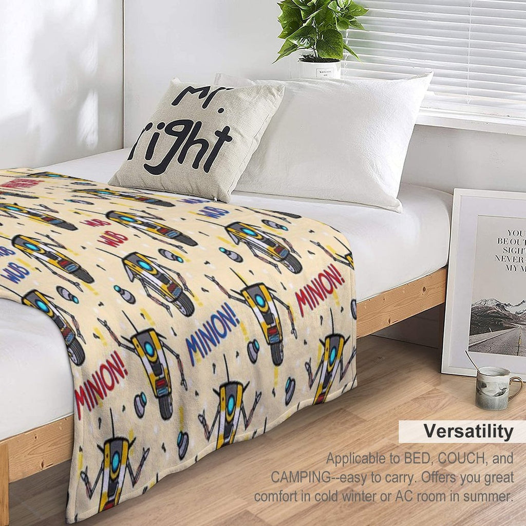 CL4P-TP Pattern Gift-ready Throw Blanket