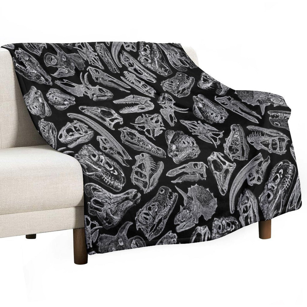 Paleontology Dream II Shrink-resistant Throw Blanket