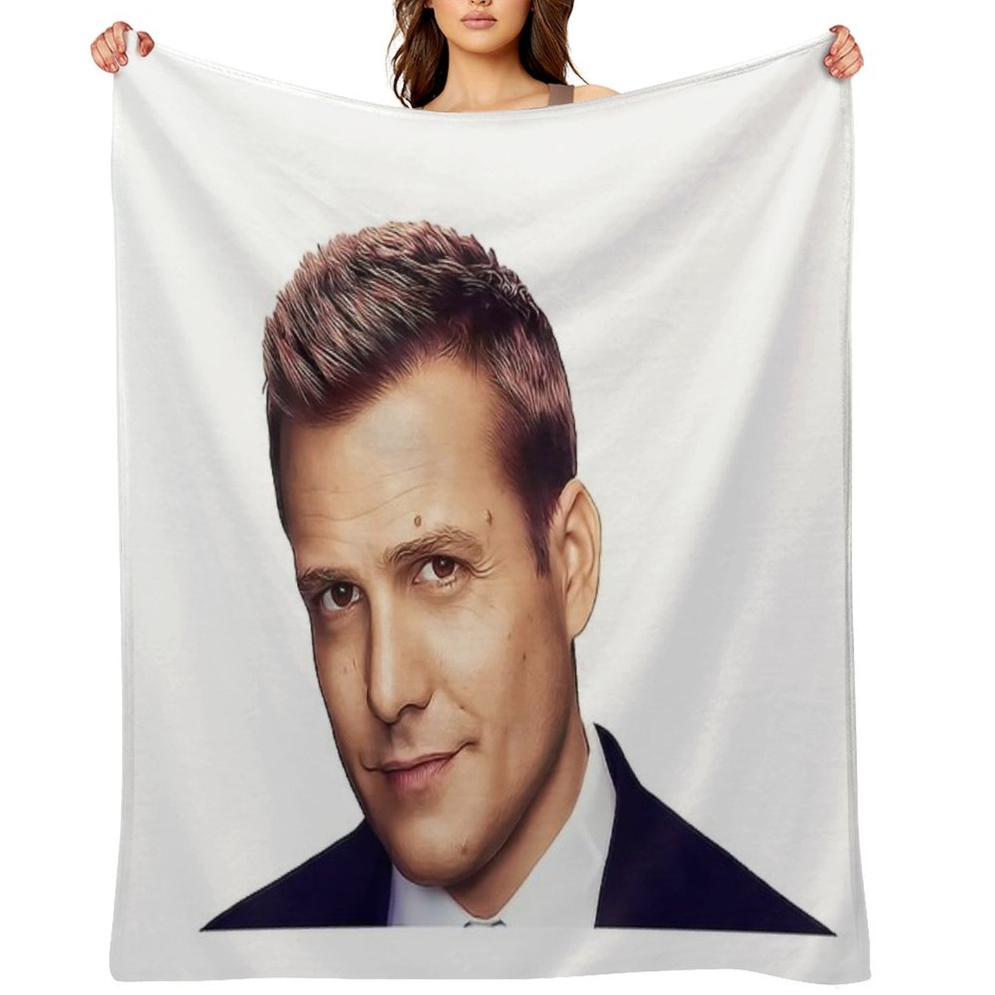Harvey Specter - Suits Velvety-soft Throw Blanket
