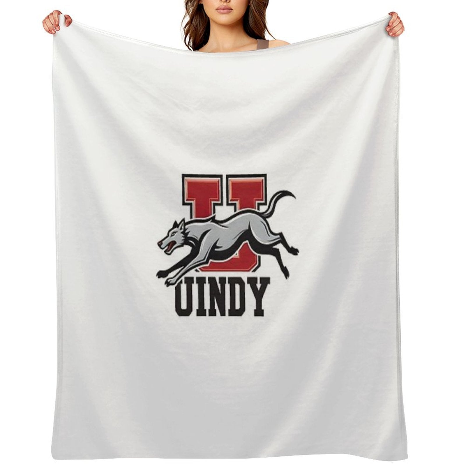 Uindy Pride  University of Indianapolis Spirit All-season Throw Blanket