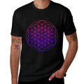 Sacred Geometry - Geometric Repeating Circles  Lightweight T-Shirt