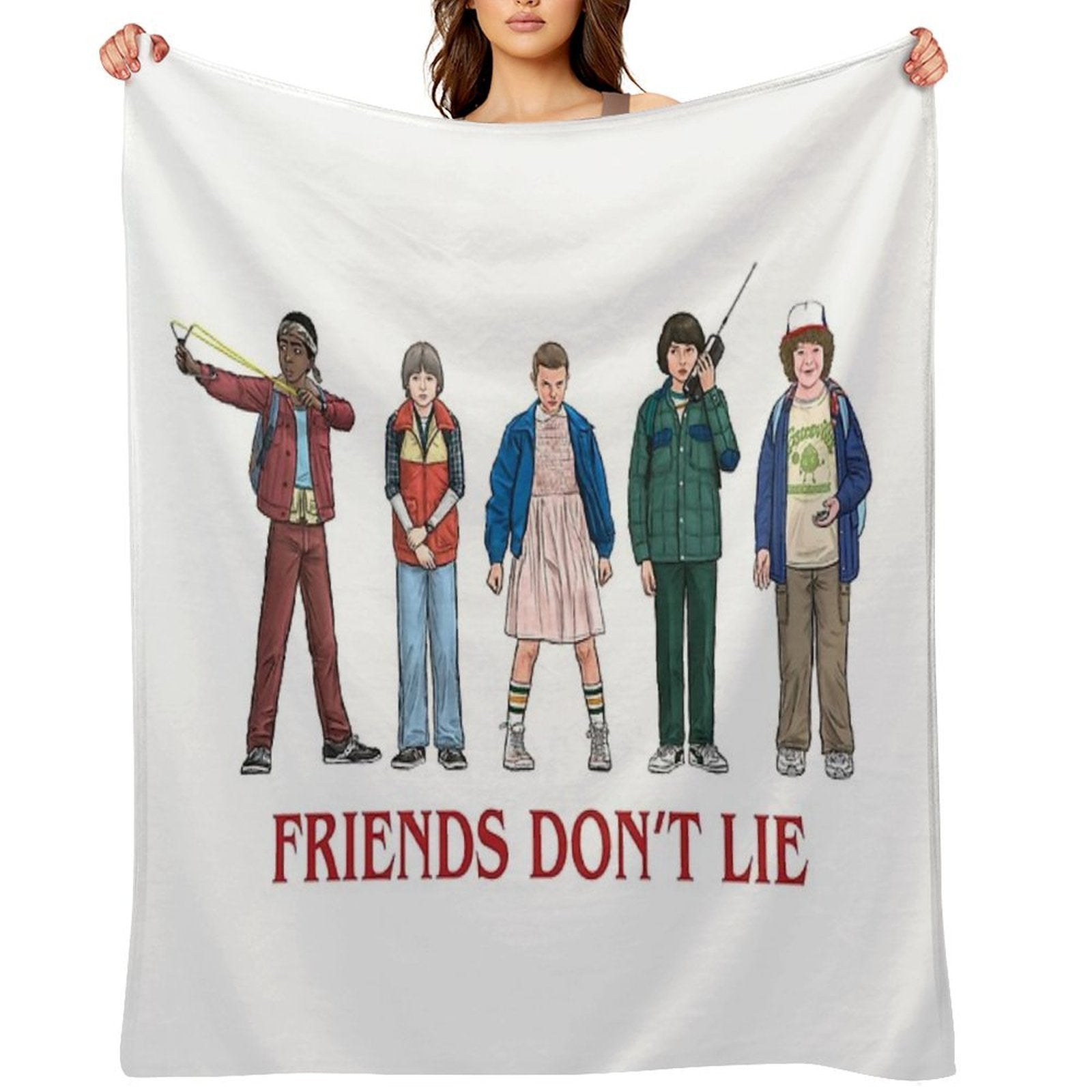 FRIENDS DON'T LIE - 2016 Anti-pilling Throw Blanket