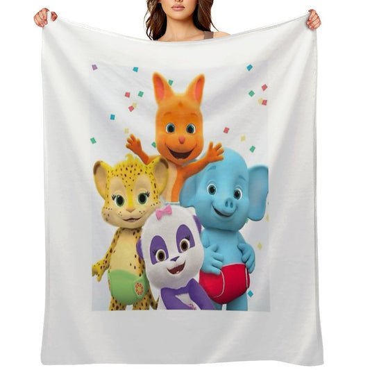 Word Party - Kids Tv Show Comfort Throw Blanket