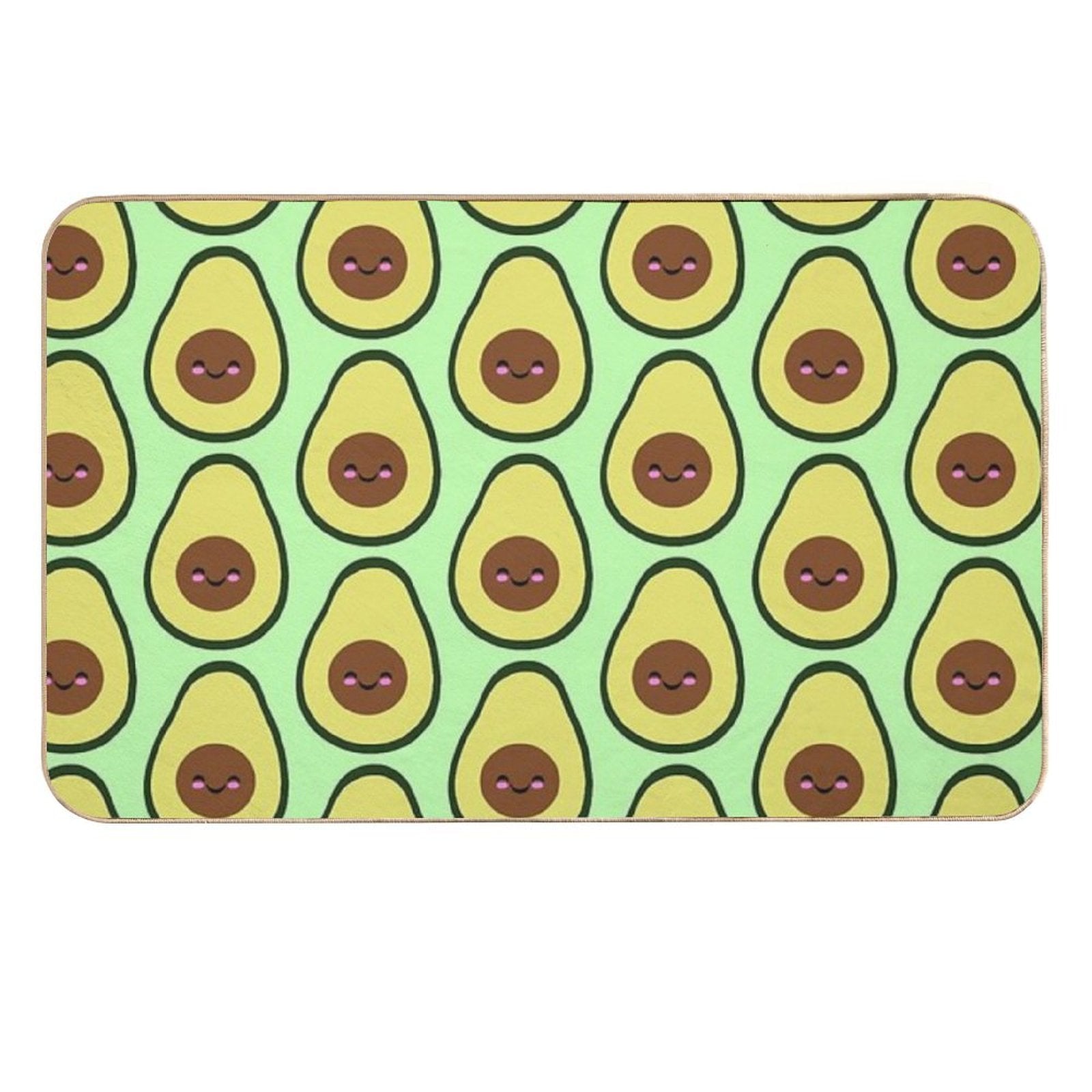 Blushing Avacado  Eco-Friendly Bath Mat