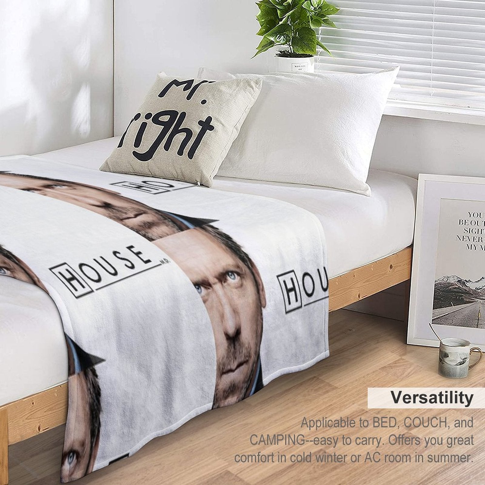 HOUSE MD Comfort Throw Blanket