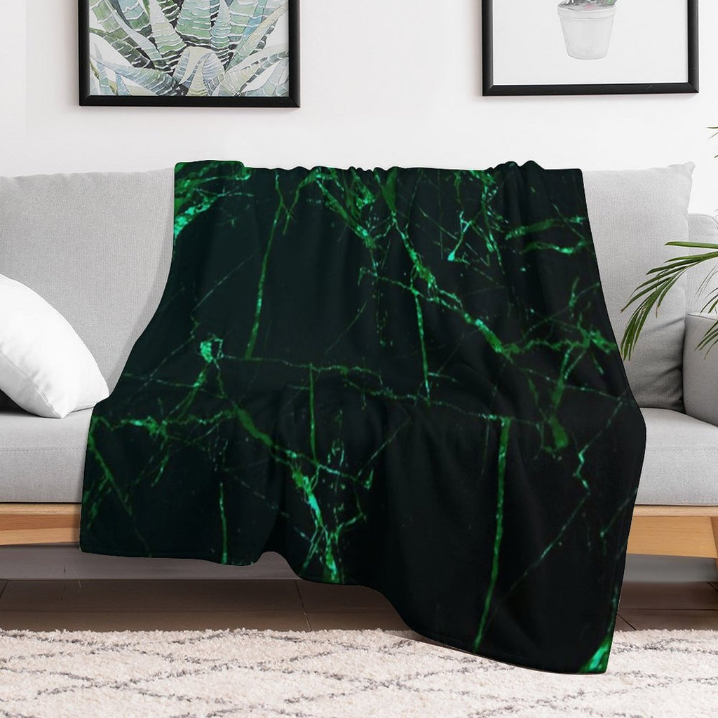 Alien Marble Compact Throw Blanket