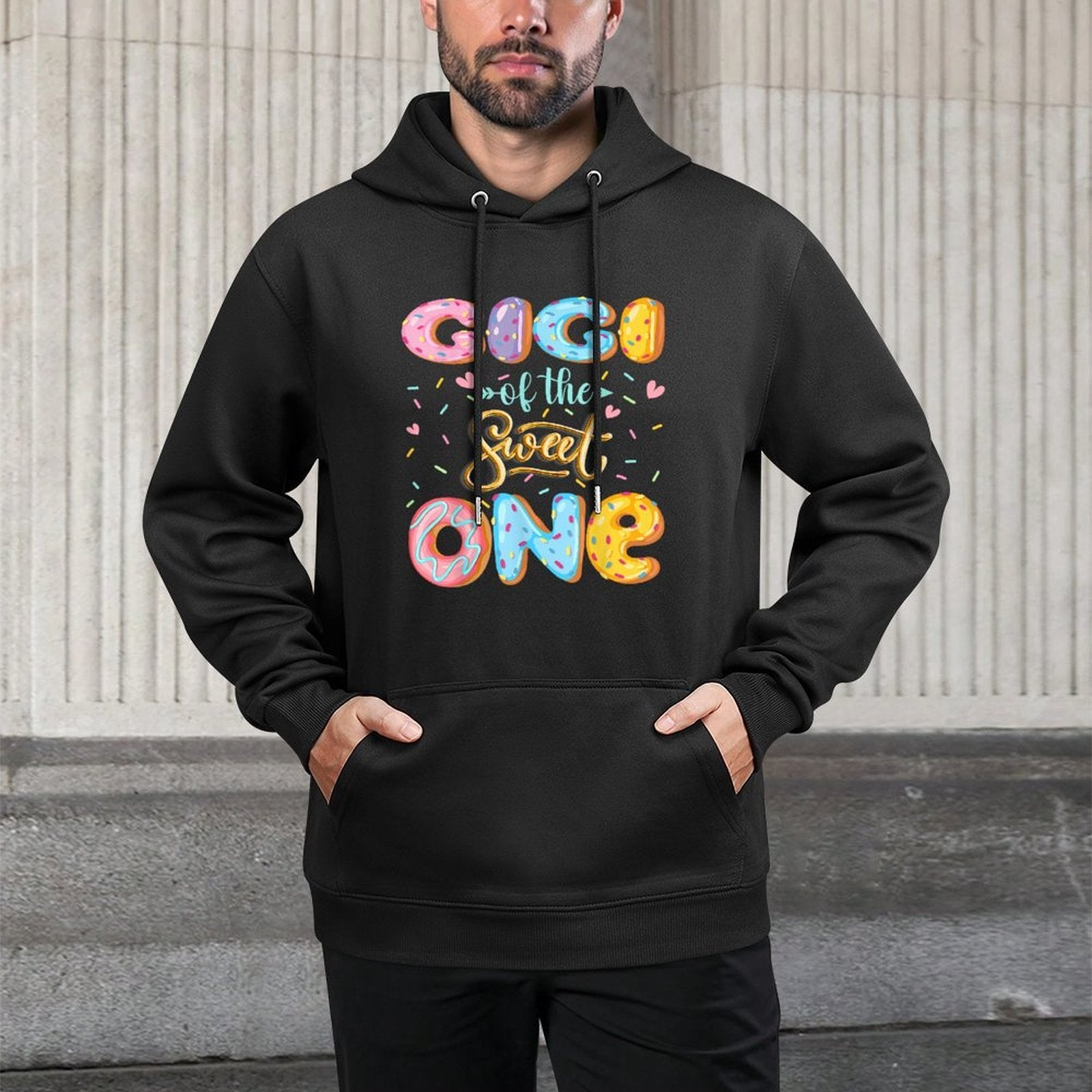 Gigi Of The Sweet One 1St Birthday Girl Donut Lover All-Day Comfort Hoodie