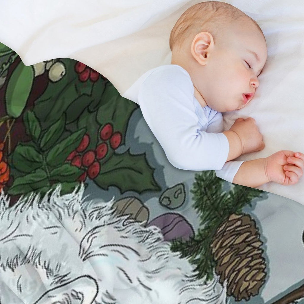 Arctic Fox Durable Throw Blanket