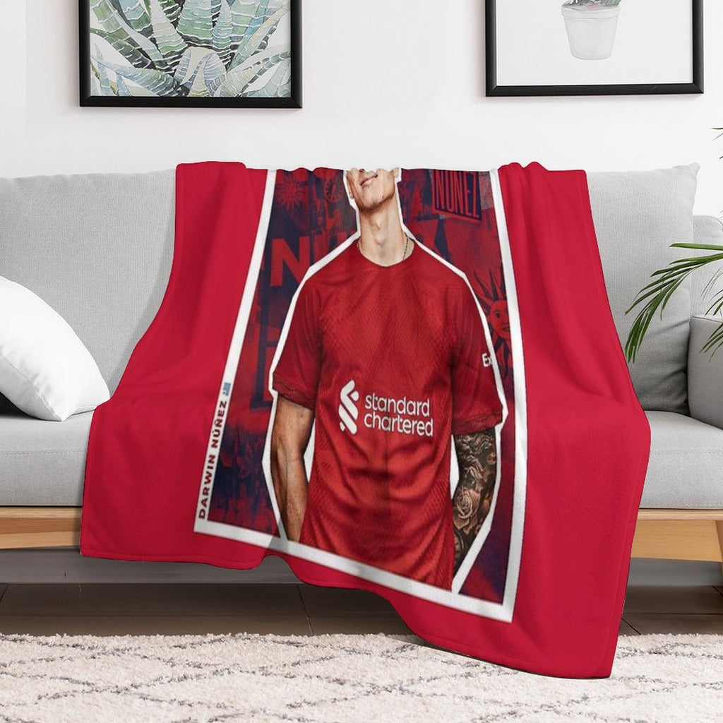 Darwin Nunez 27 Durable Throw Blanket