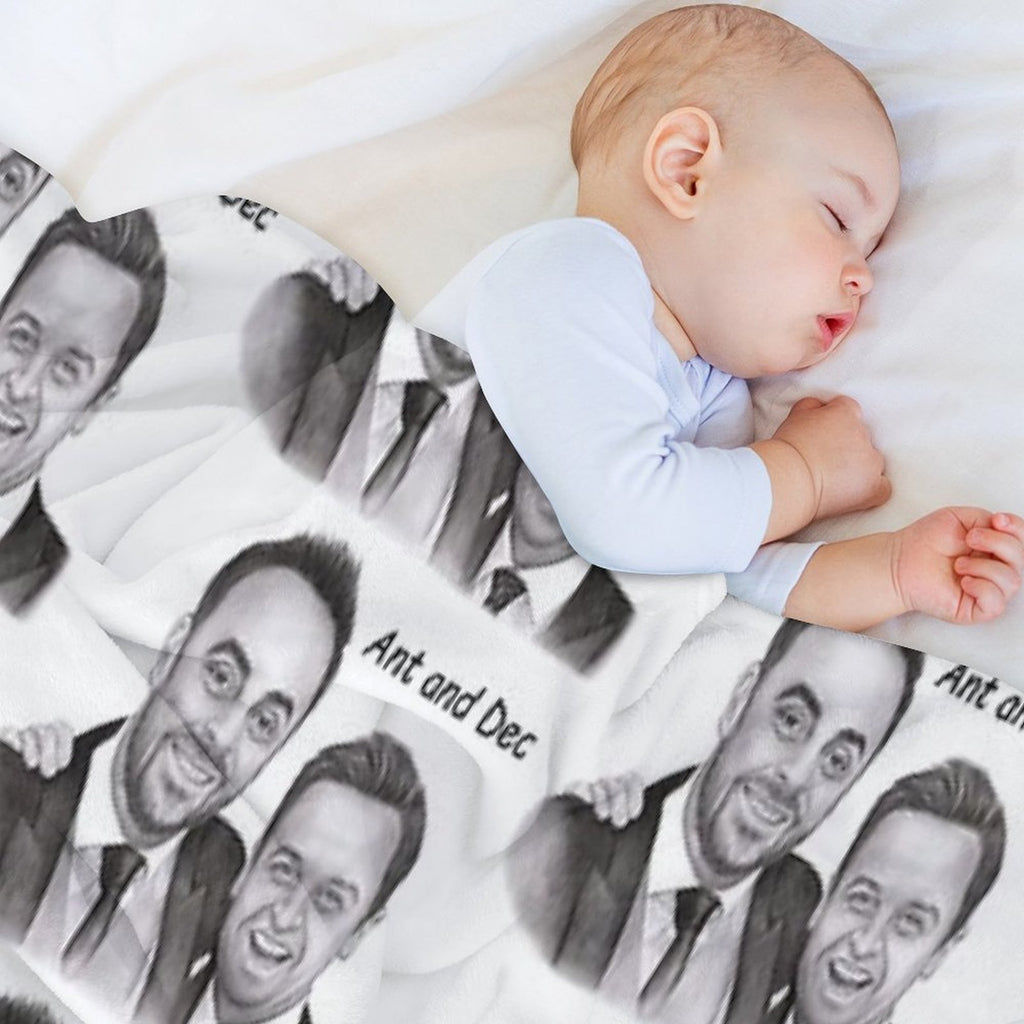 Ant And Dec Lightweight Throw Blanket