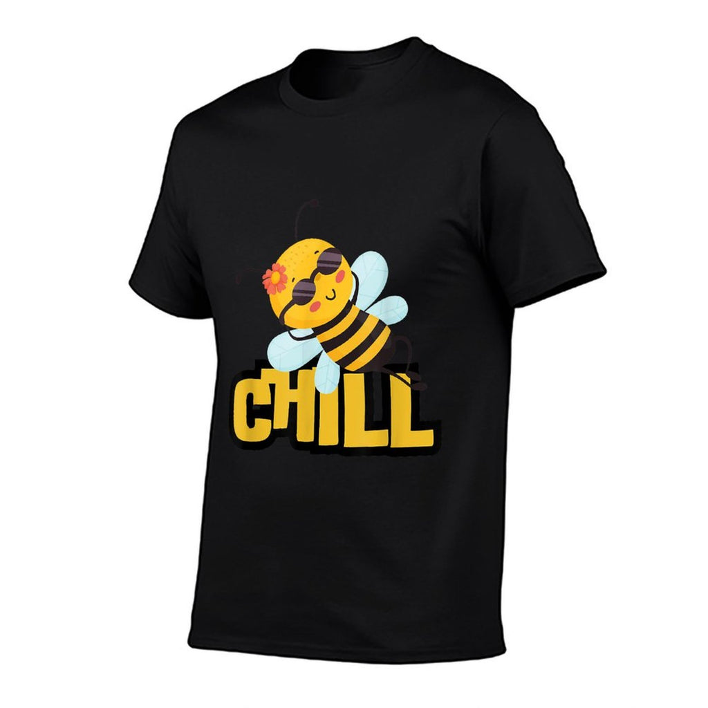 Funny Bee Chill Bee Lover Beekeeping Cute  Slim-fit Cut T-Shirt