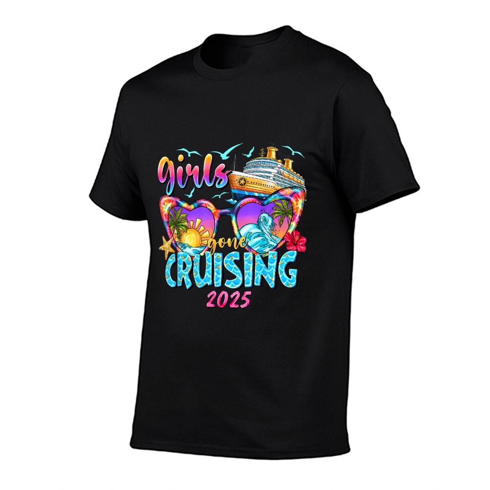 Girls Gone Cruising 2025 Cruise Vacation Trip Funny Besties  Classic T-Shirt