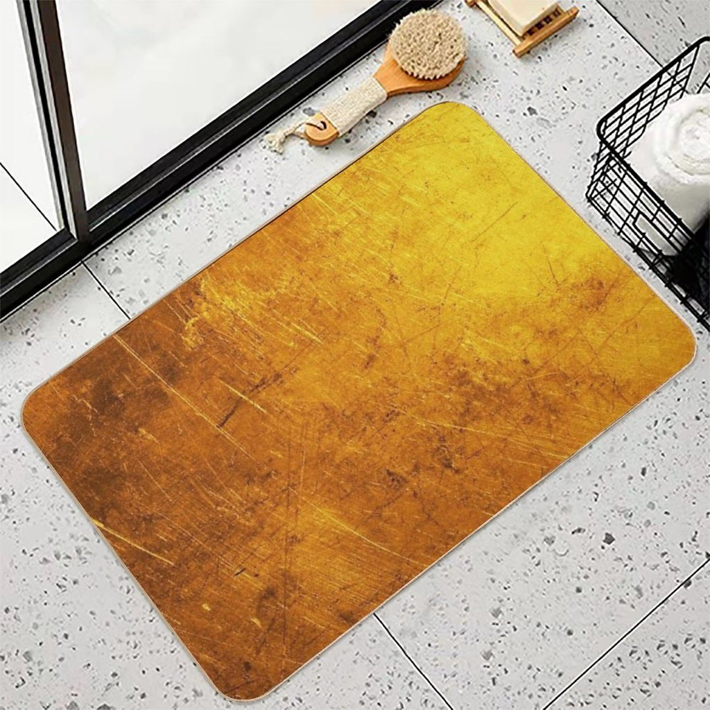 Shimmering Gold  Non-Slip Bath Mat