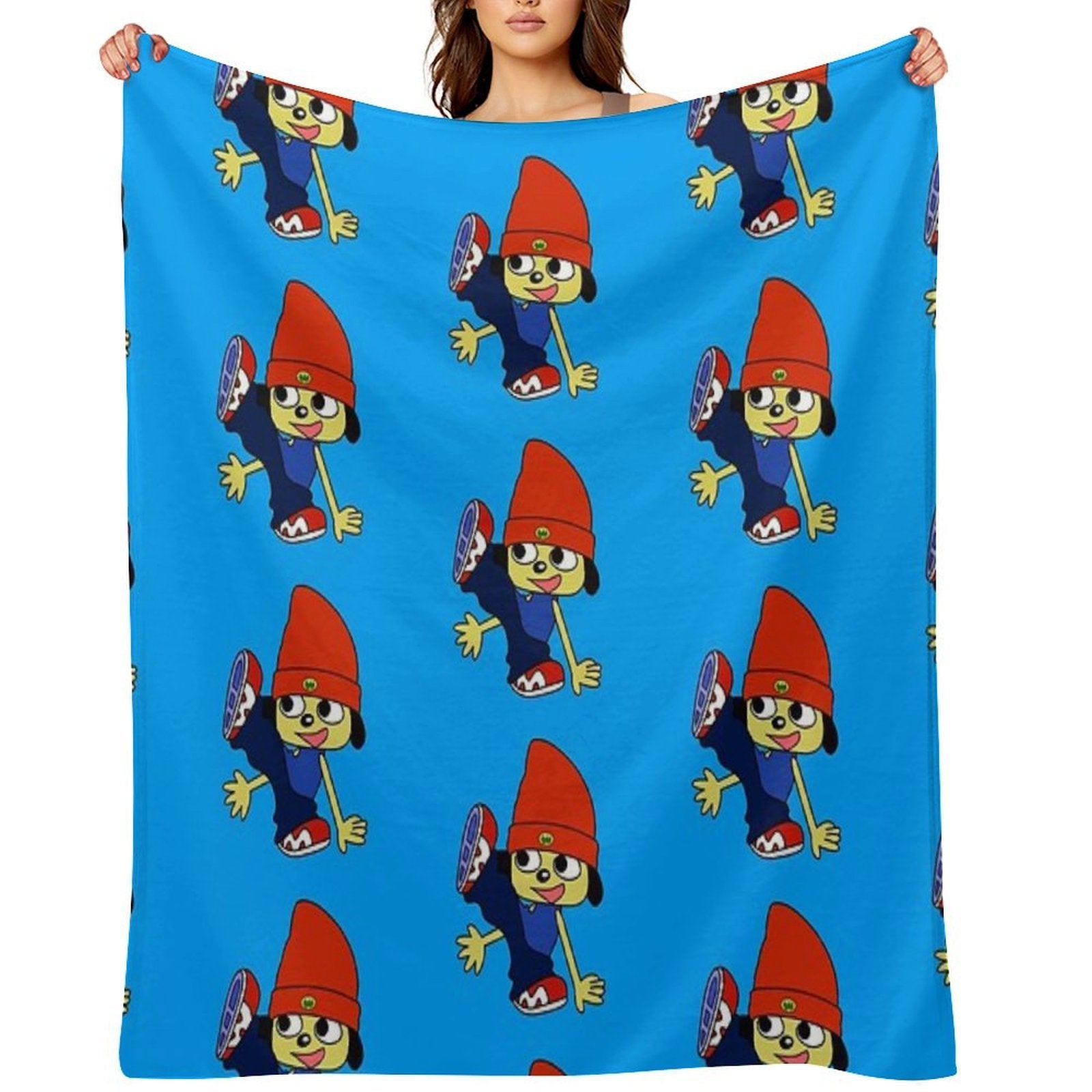 Parappa The Rapper T-ShirtSticker Comfort Throw Blanket