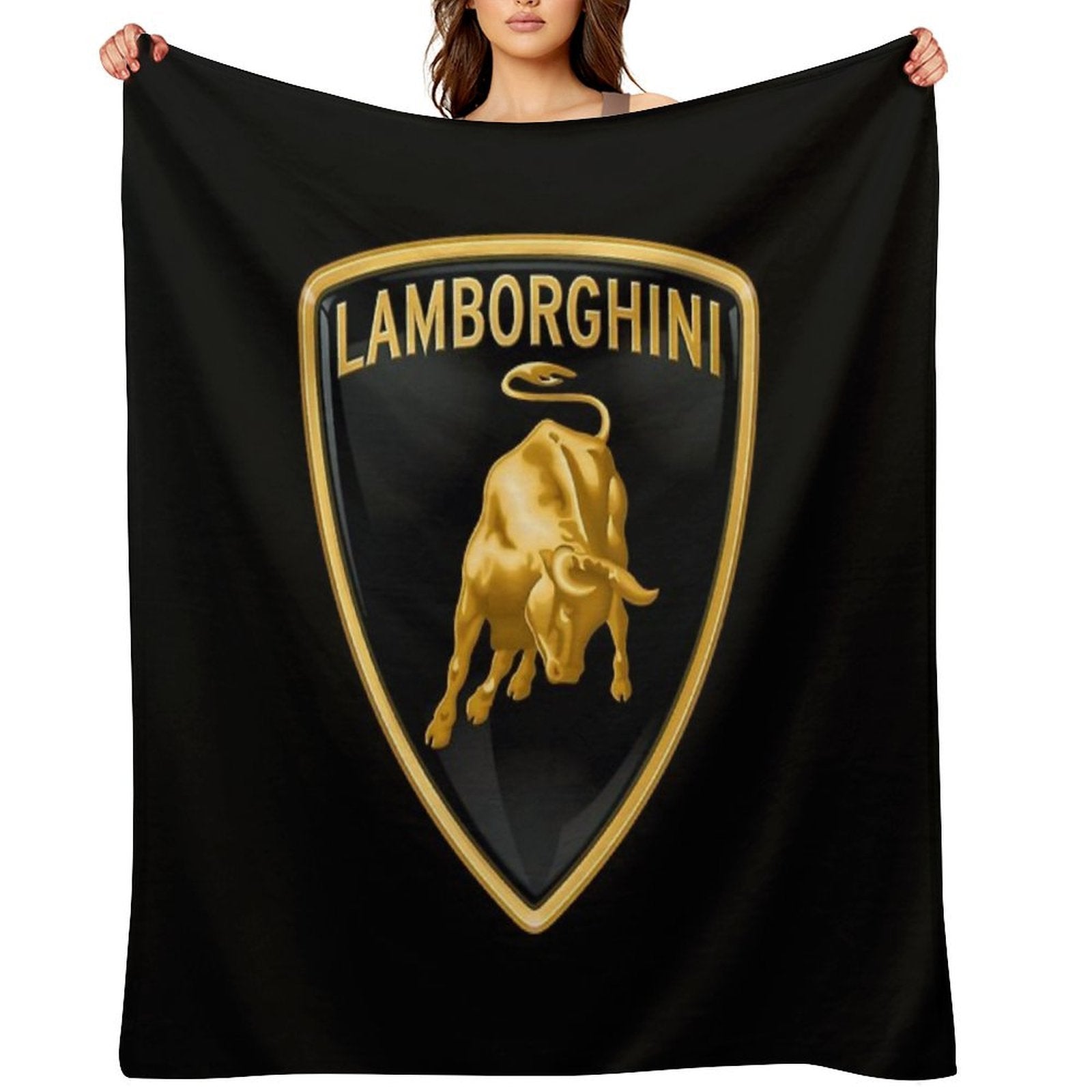 Pure Yellow Jasmine Anti-pilling Throw Blanket