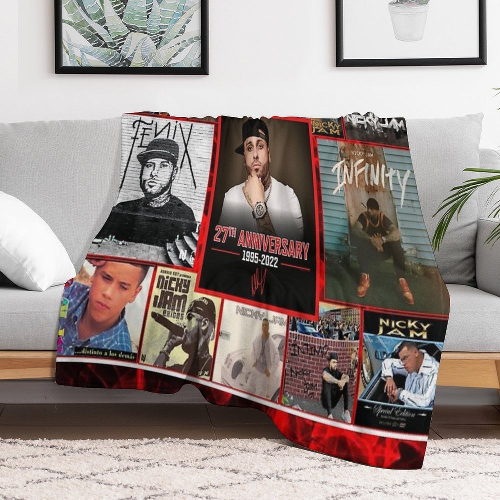 Greatest Albums 27th Anniversary 1995-2022 with Signature Eco-conscious Throw Blanket