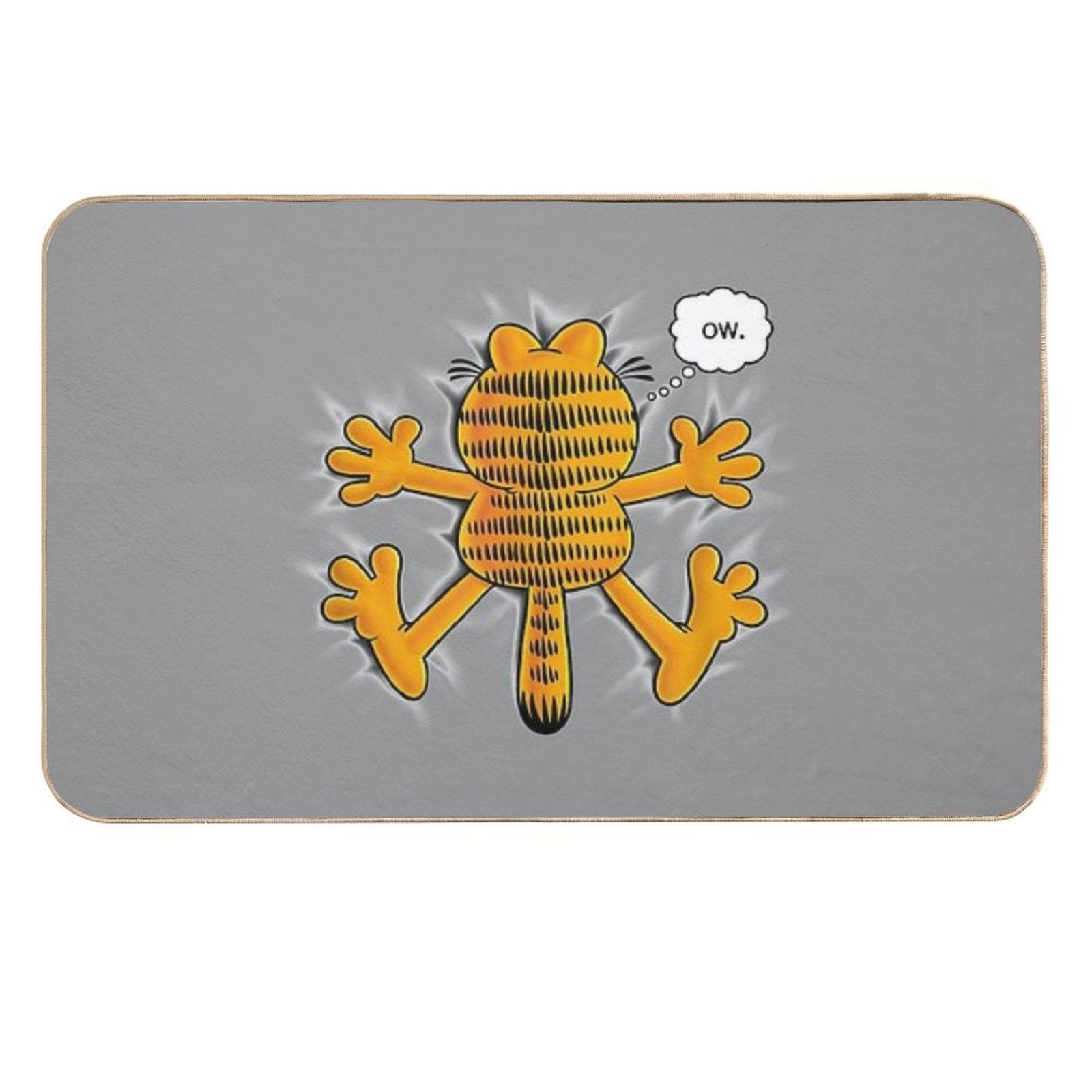 Cute Garfield Ow Durable Bath Mat