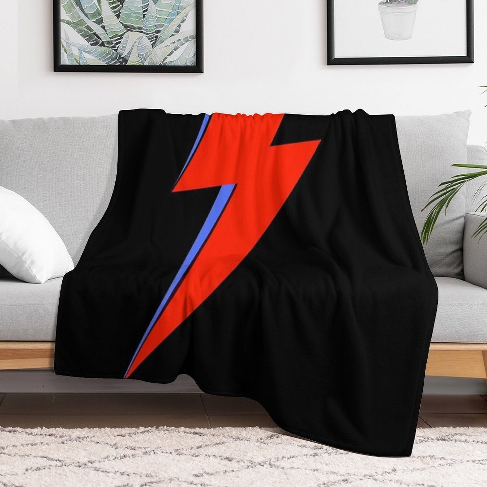 Aladdin Sane Quick-dry Throw Blanket