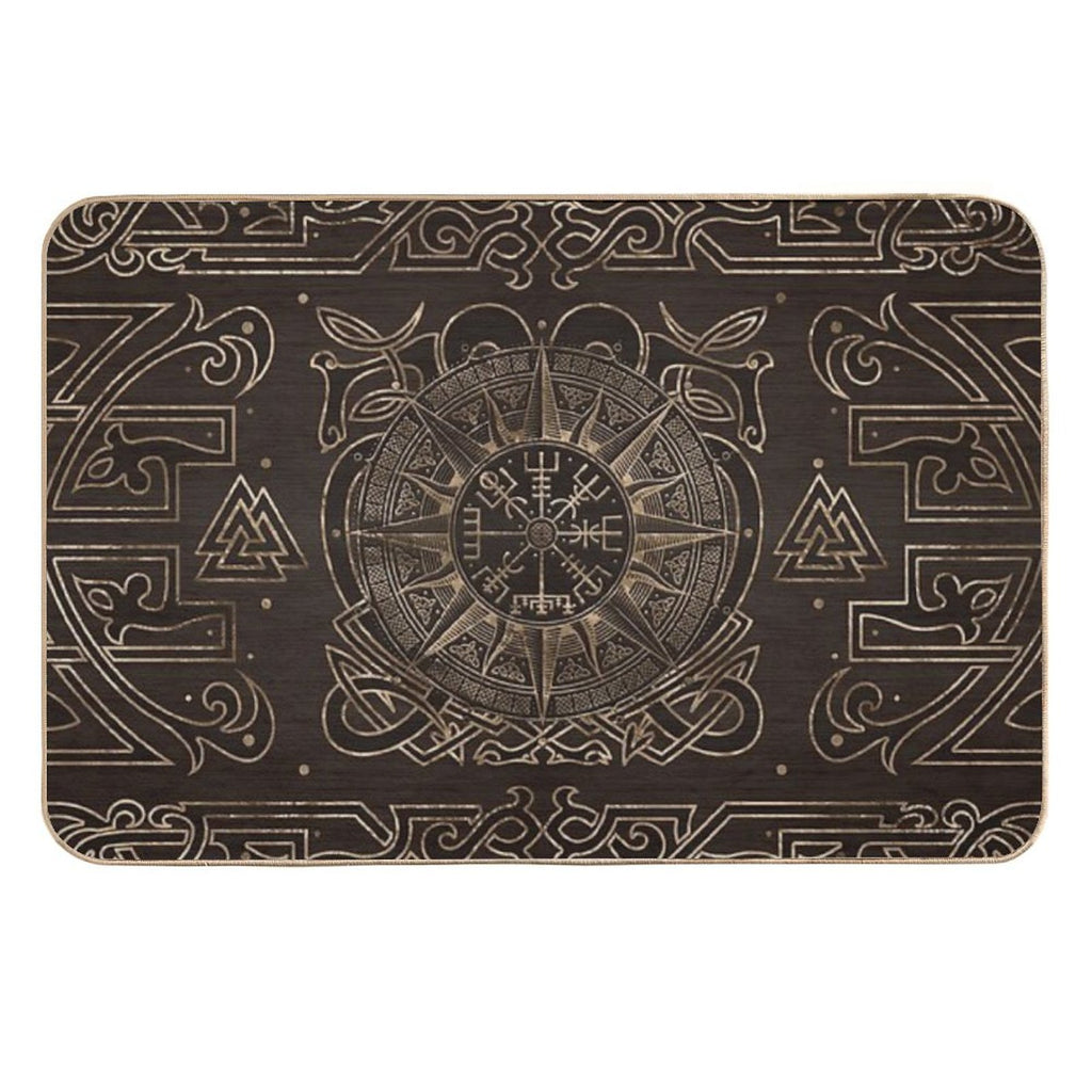 Vegvisir - Viking Compass Ornament  Multi-Purpose Bath Mat