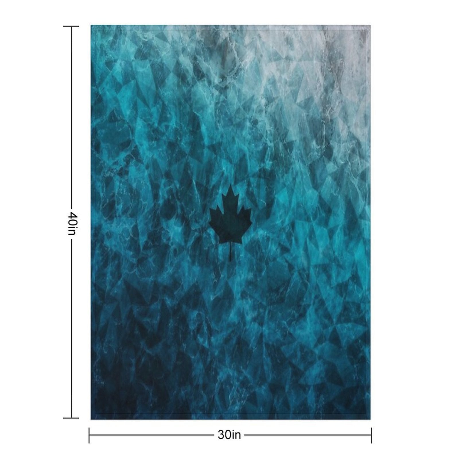 Black Ice - JTF2  [Roufxs-RB] Plush Throw Blanket