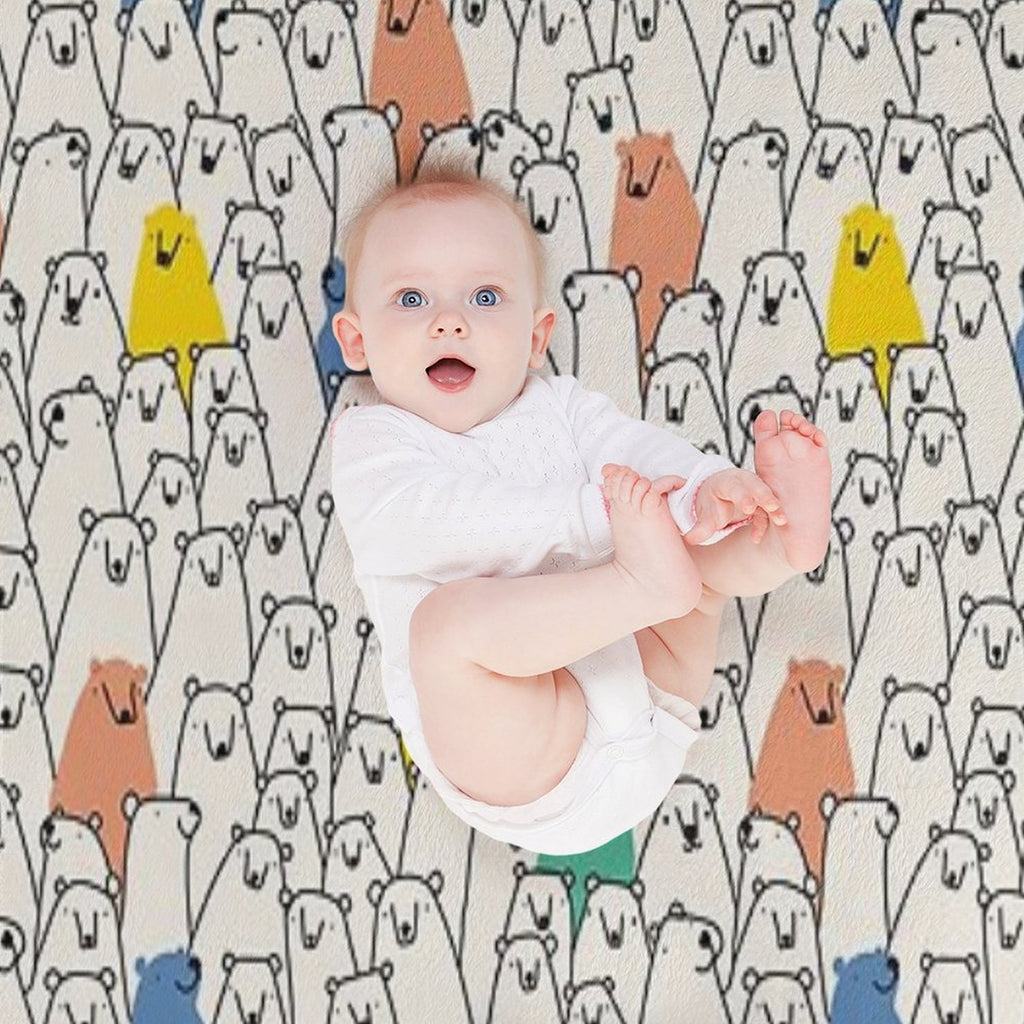 Bears Pattern Gift-ready Throw Blanket