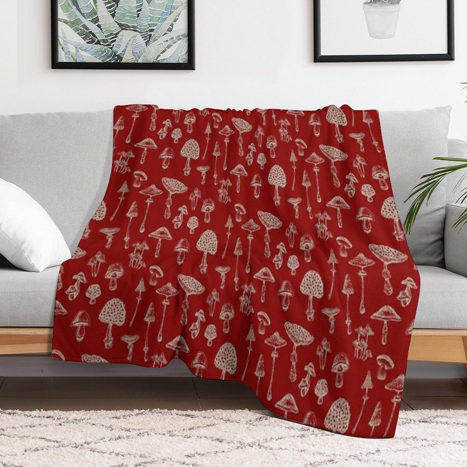 Mush Mush Lightweight Throw Blanket