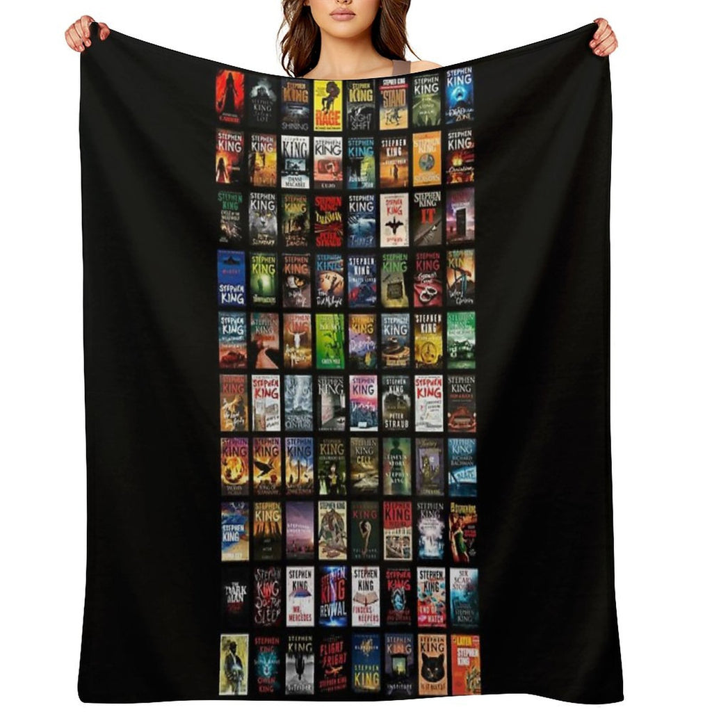 Complete Works of Stephen King Plush Throw Blanket