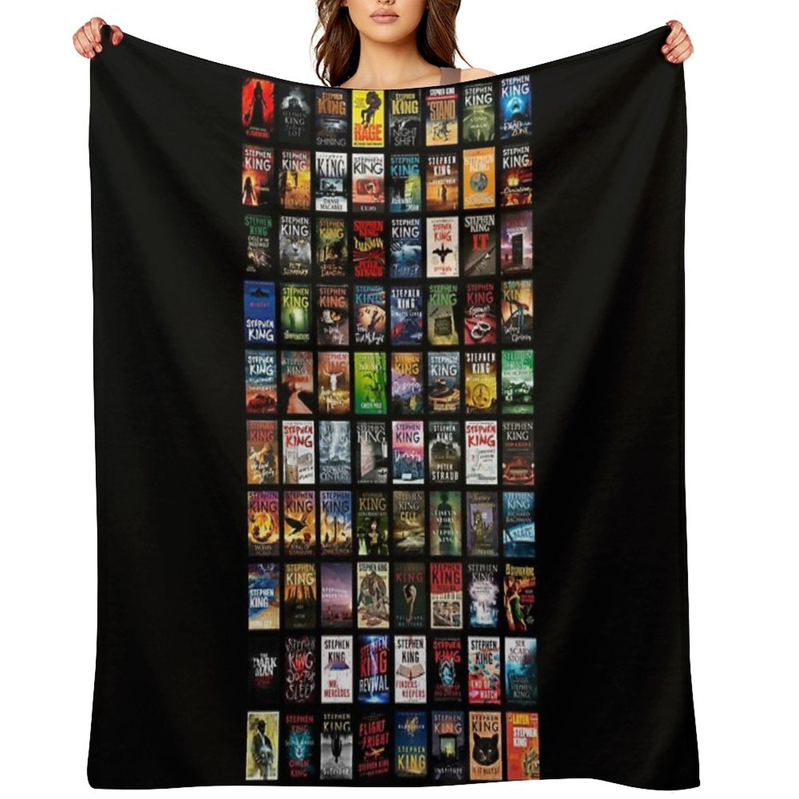 Complete Works of Stephen King Plush Throw Blanket
