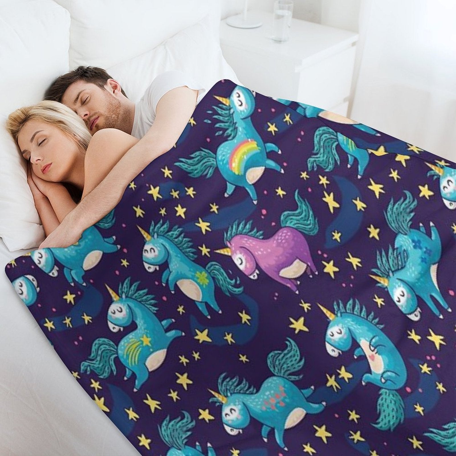 I Believe in Magic Eco-conscious Throw Blanket