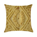 Custard Cream Soft Gift Ready Throw Pillow