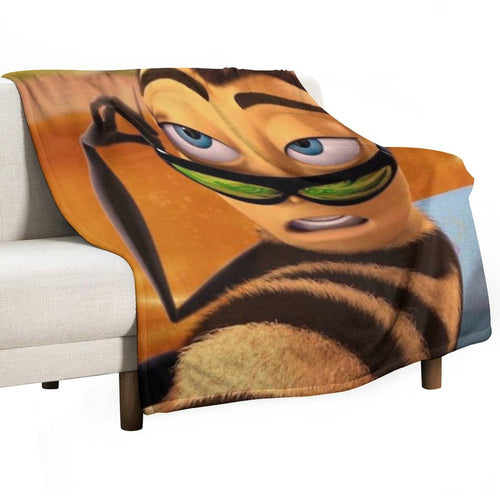 Bee Movie Barry Benson Meme Gift-ready Throw Blanket