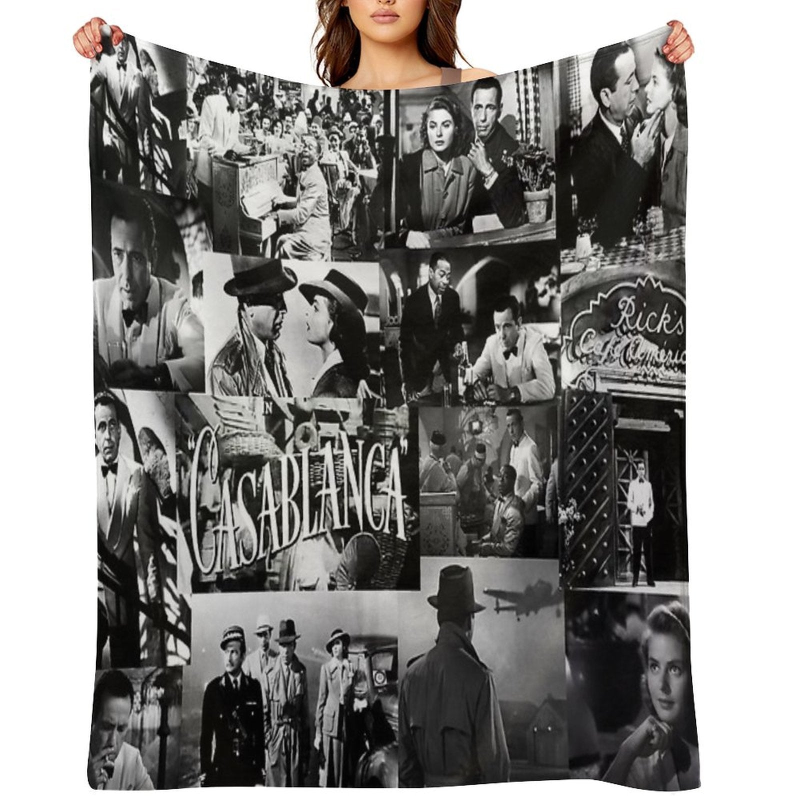 Casablanca Velvety-soft Throw Blanket