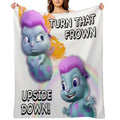 Bibble Everyday Motivational Message Eco-conscious Throw Blanket