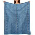 Denim Durable Throw Blanket