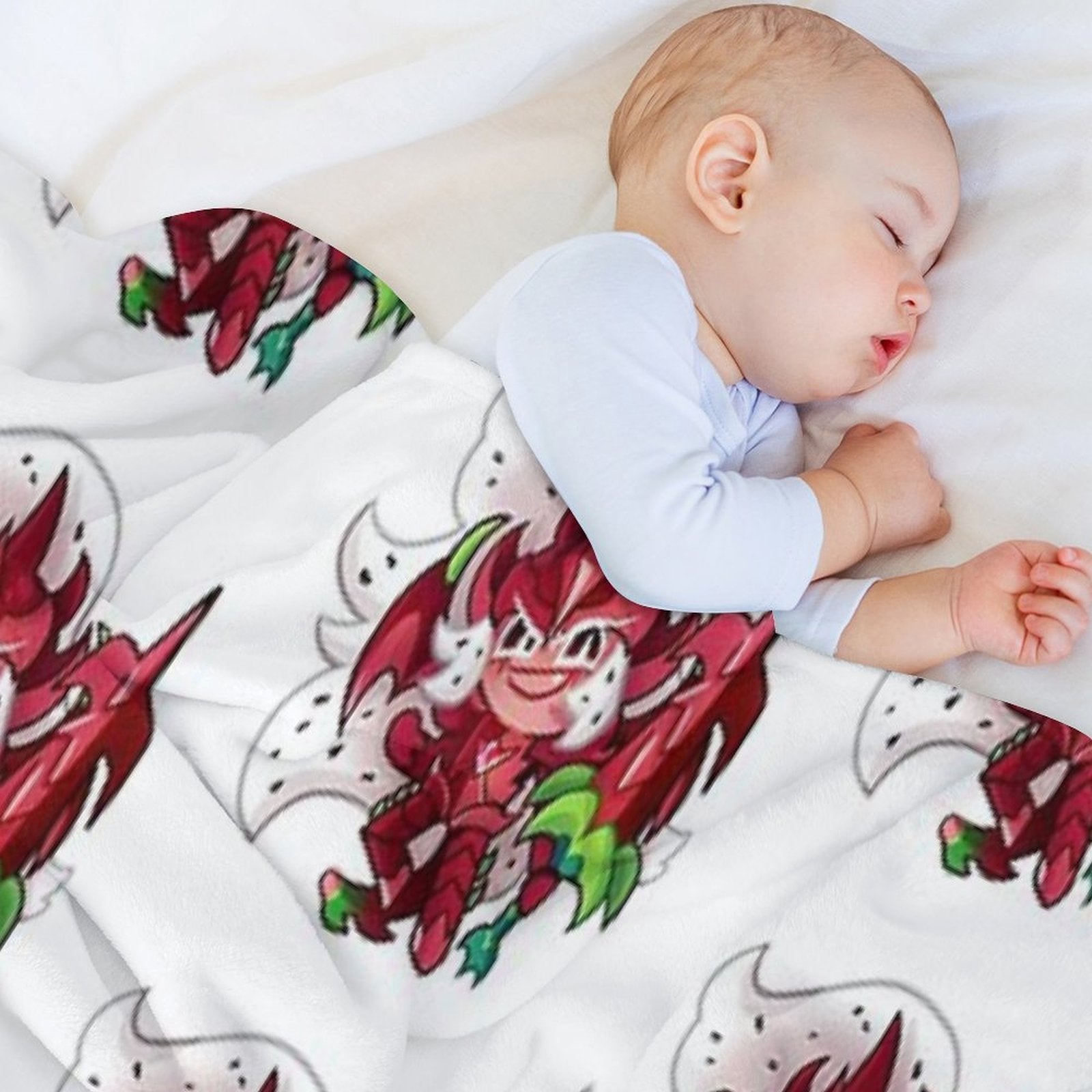 Pitaya Dragon Cookie Durable Throw Blanket