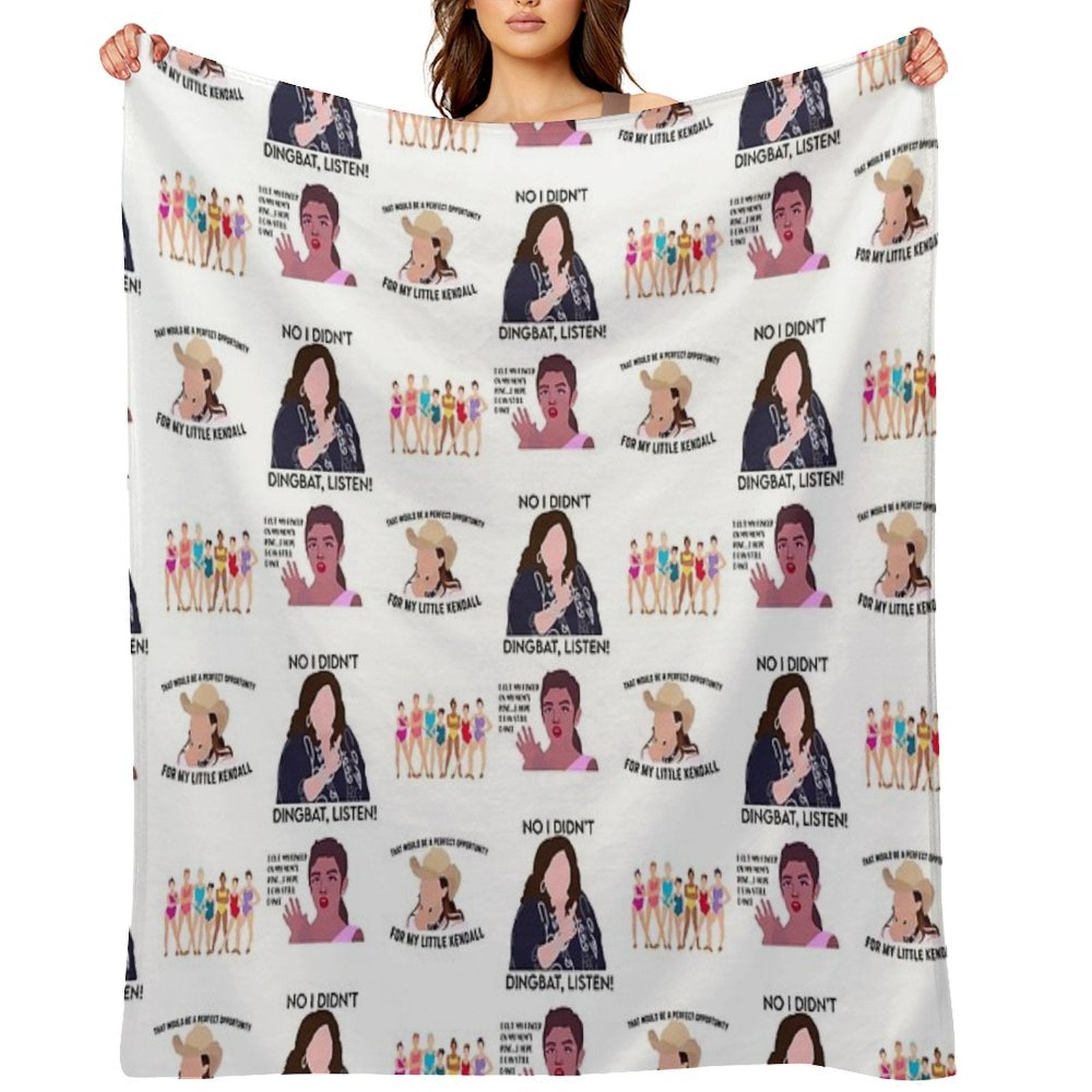 Dance Moms Sticker Pack Lightweight Throw Blanket