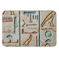 Ancient Egypt Hieroglyph  Easy Maintenance Bath Mat