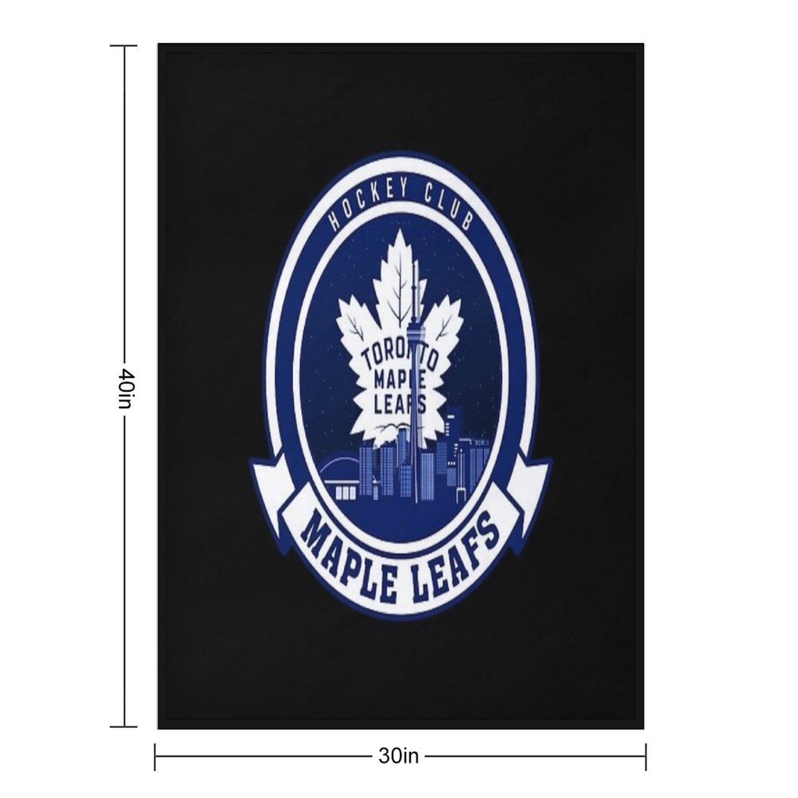 Hockey - Toronto Maple Leafs Travel-friendly Throw Blanket