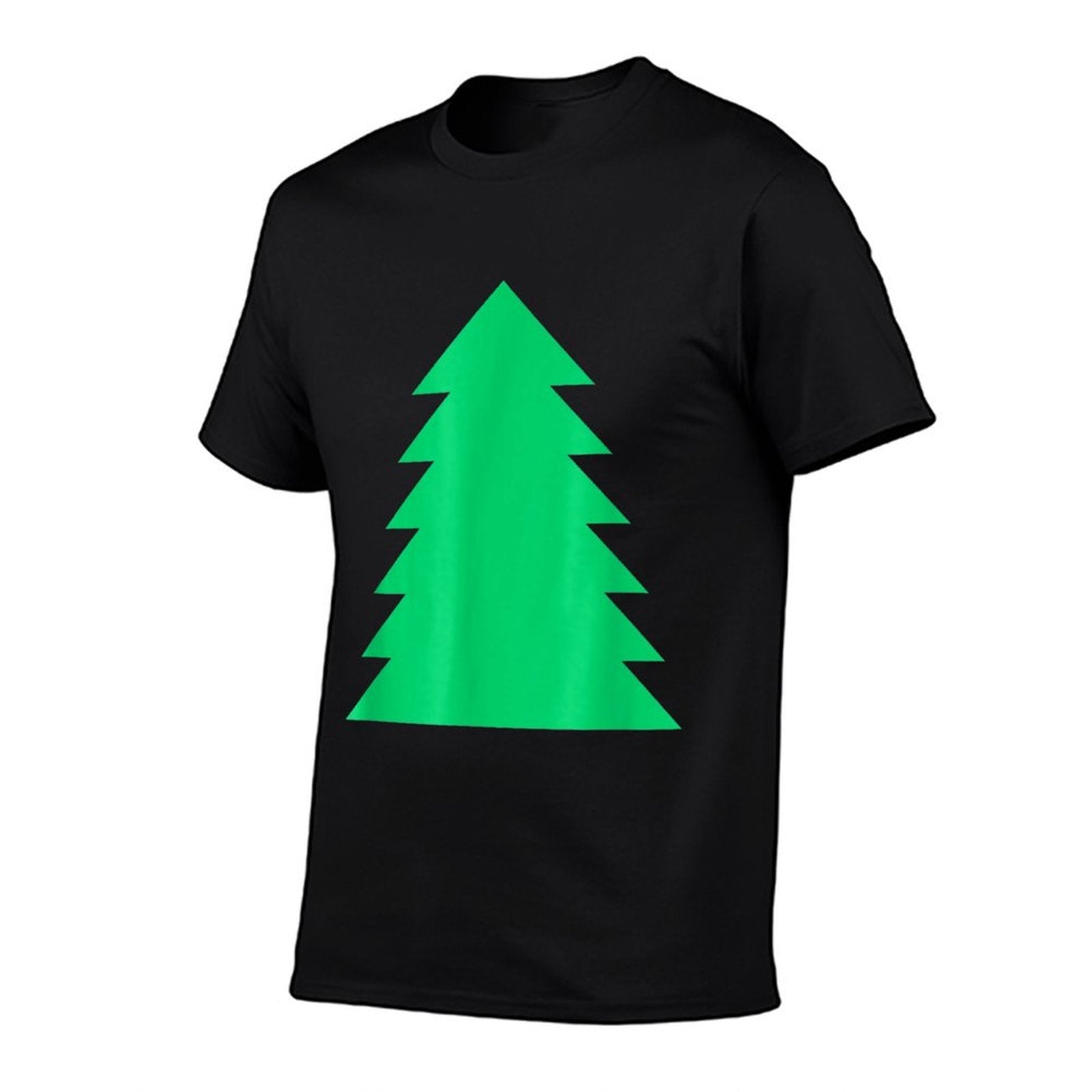Green Natural Pine Tree Christmas Tree  Vintage-inspired T-Shirt