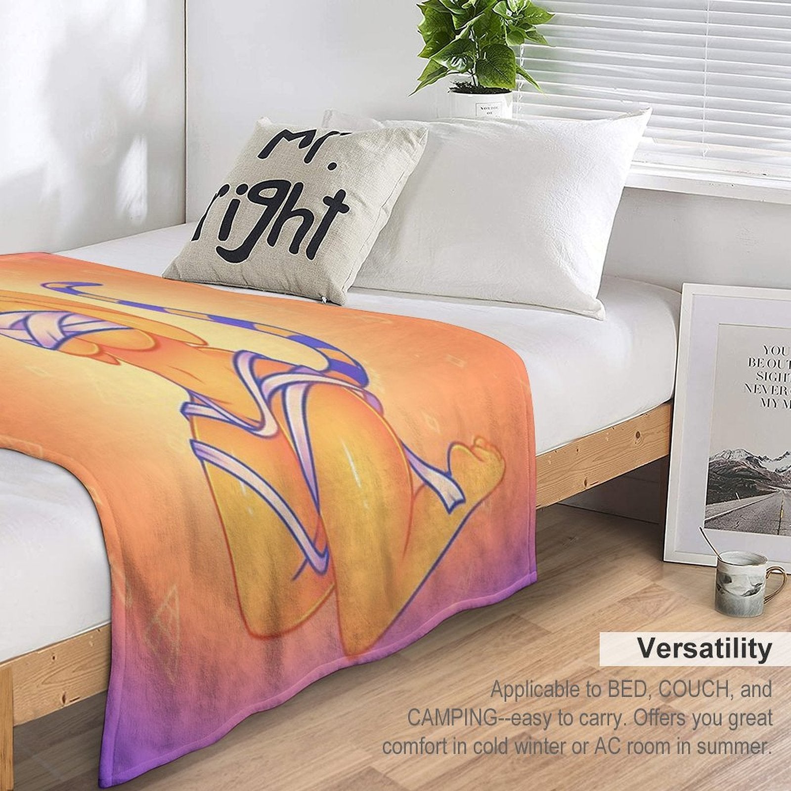 Queen Ankha! Multi-functional Throw Blanket