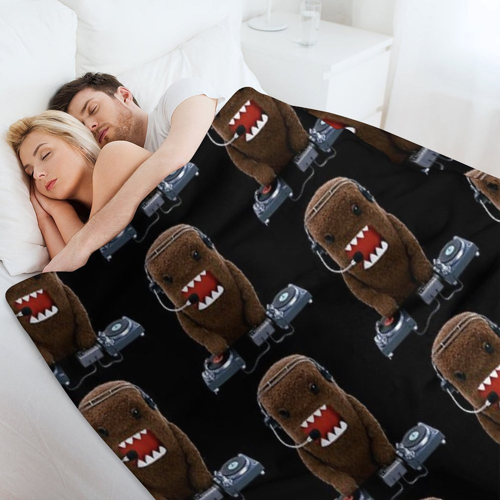 DJ Domo-kun Quick-dry Throw Blanket