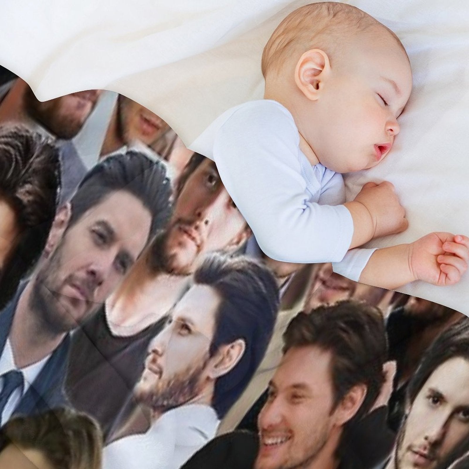 Ben Barnes Machine-washable Throw Blanket