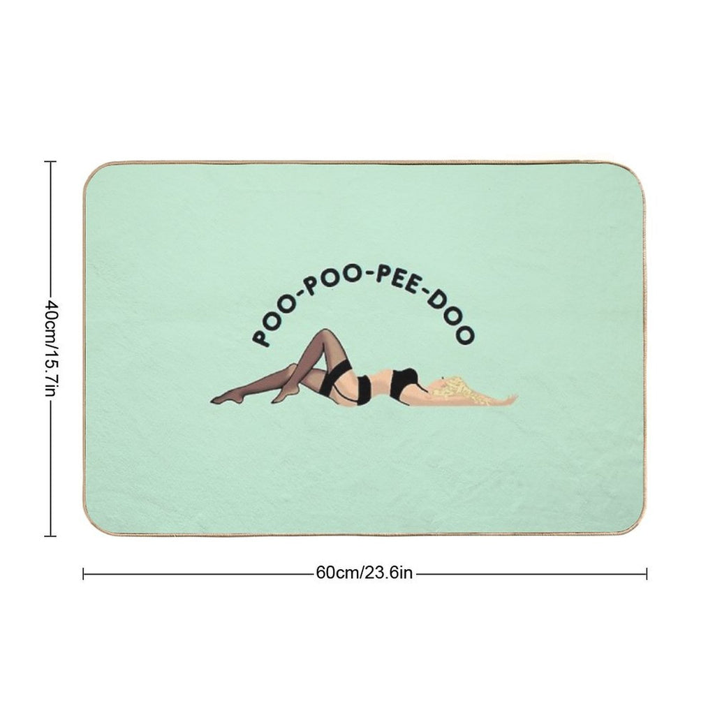 Poo-poo-pee-doo  Versatile Bath Mat